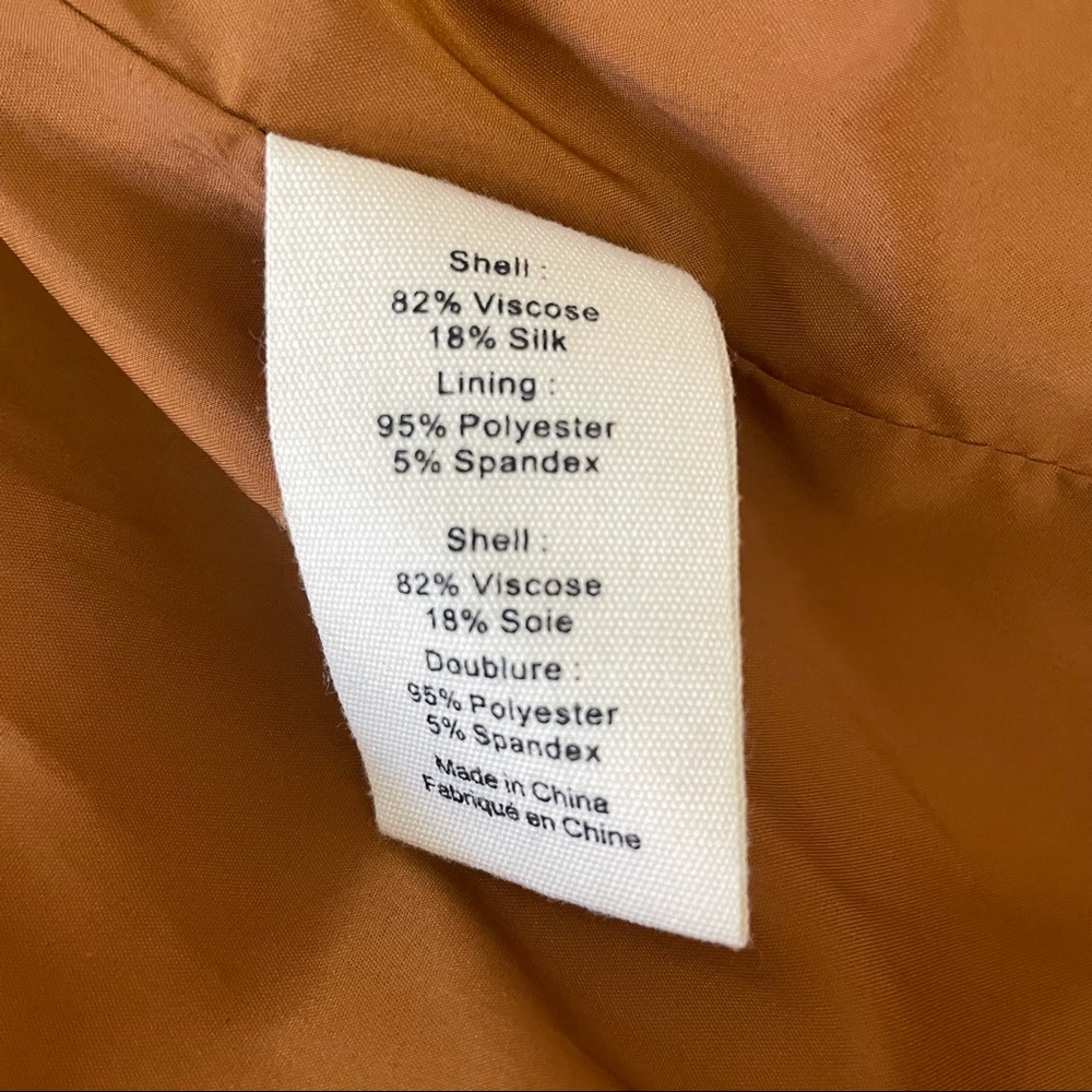 L'AGENCE Chamberlain Velvet Blazer - sz 2 - Picture 8 of 8